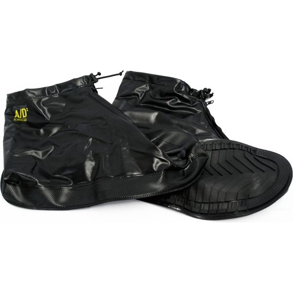 アントレックス A/D2 シューズレインカバー L 26-29cm ブラック 127991