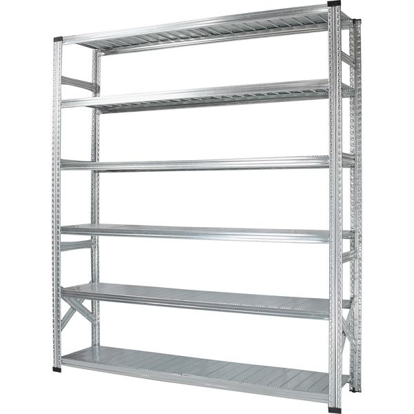 メタルシステム スチールラック 収納 シェルフ 棚 幅187.7x高さ197.2x