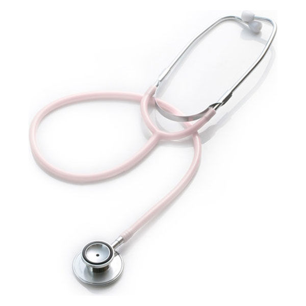 カネイシ FOCAL(フォーカル) ダブルヘッド聴診器 FC-202 ピンク【医療