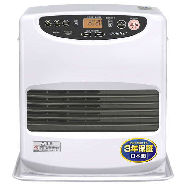 ダイニチ工業 石油ファンヒーター・Lタイプ FW-3623L-W 1台（直送品