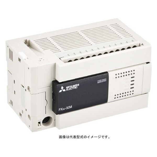 三菱電機 シーケンサ FX3U-16MR/ES 1個（直送品） - アスクル