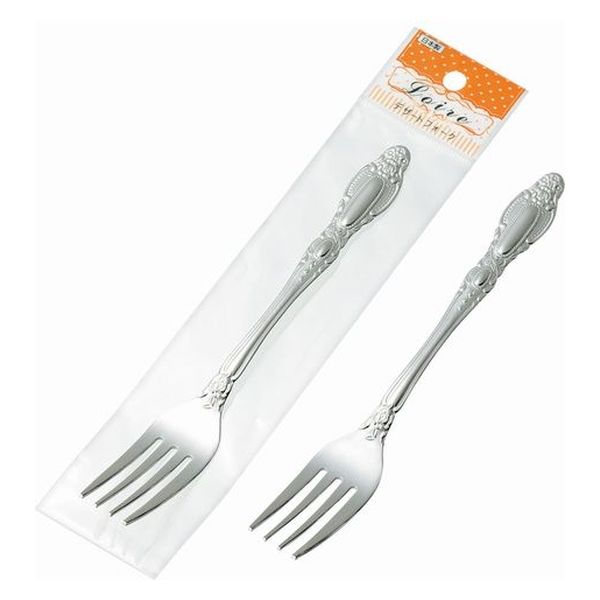 エコー金属 ロワール・デザートフォーク2P 1704-213 1箱(12個入)（直送