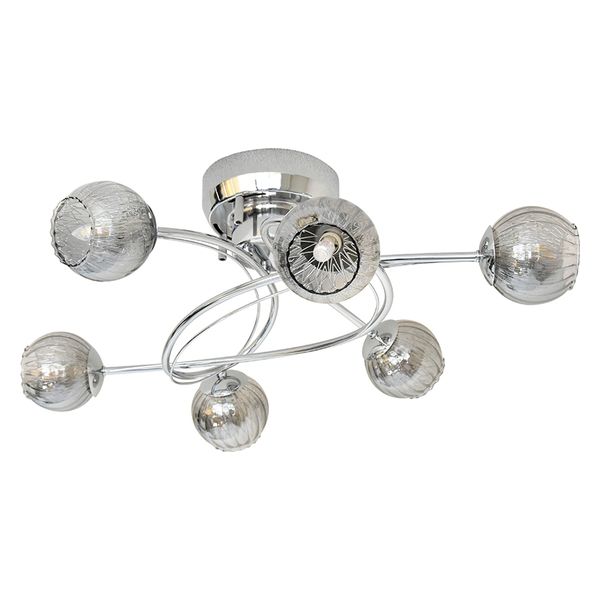 大河商事 シーリングライト シャンデリア 6灯 LED電球対応 口金G9対応