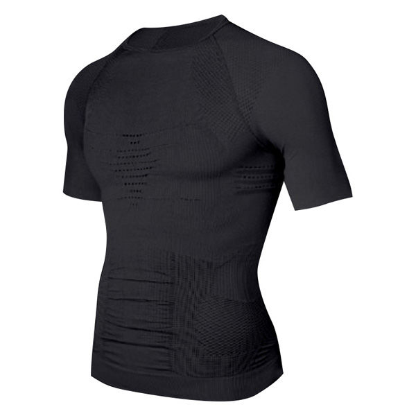 大河商事 2PACS加圧シャツ ブラック スポーツタイプ 補正下着 Lサイズ