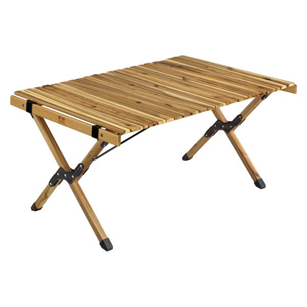 アイリスオーヤマ ウッドロールテーブル WRT-90 1台（直送品） - アスクル