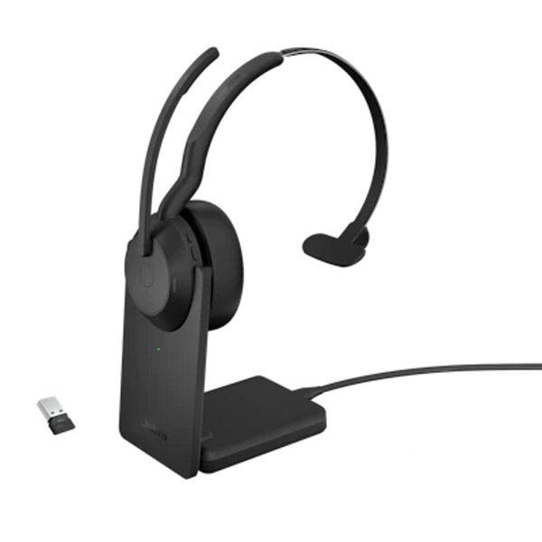 Jabra Evolve2 55 Link380a UC Mono Stand（無線ヘッドセット/片耳