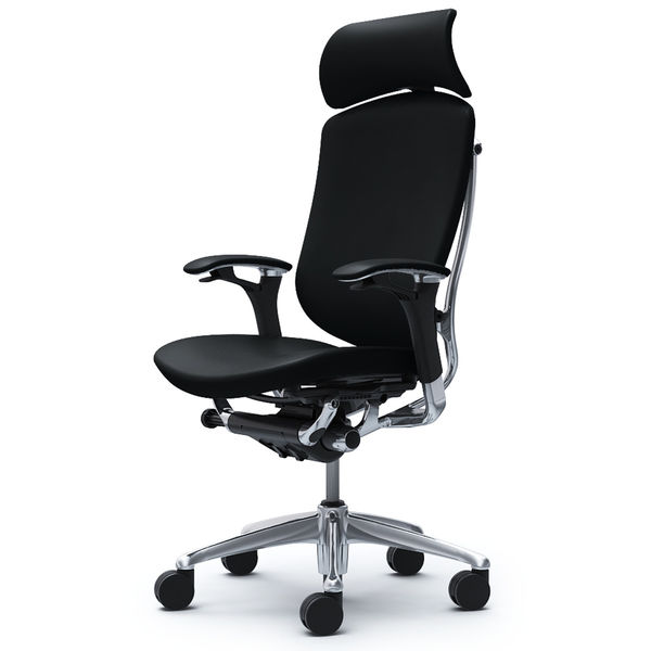 CM55AB P676 |オカムラ コンテッサ オフィスチェア 大型ヘッドレスト付
