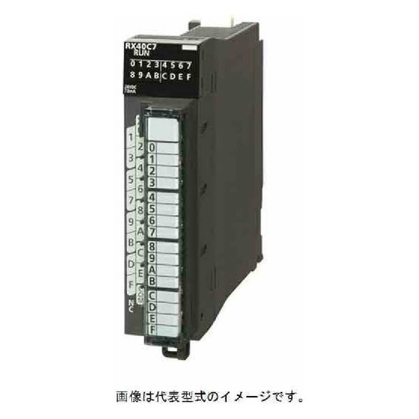 三菱電機 シーケンサ DC入力ユニット(プラスコモン/マイナスコモン共用