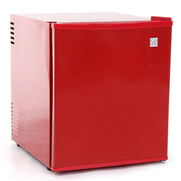 SunRuck 48L 1ドア電子冷蔵庫 冷庫さん レッド SR-R4803RD 1個（直送品