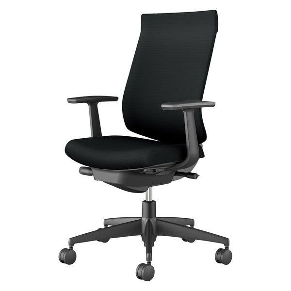 組立設置込】コクヨ ウィザード4 ハイバック T型肘 ランバー付