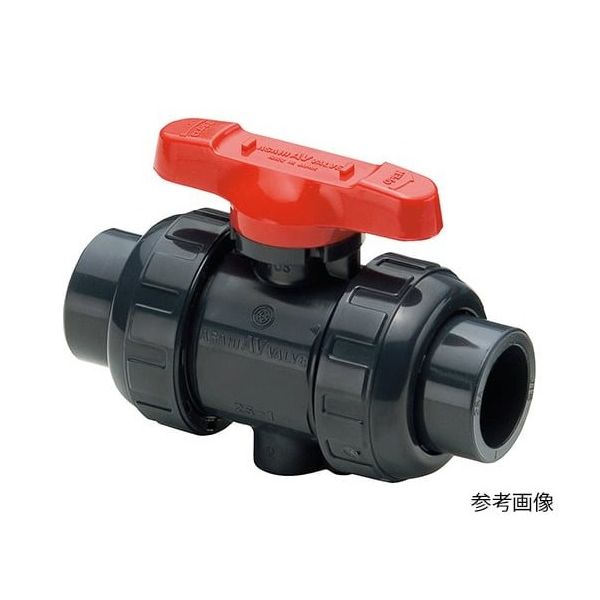 旭有機材 ボールバルブ EPDM ねじ込み型 25mm V2ALVUENJ025 1個 3-8162
