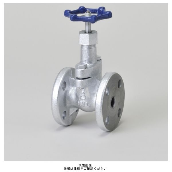 桑名金属工業 マレブル仕切弁【フランジ・内ねじBB】 M10KFSー40A 1個