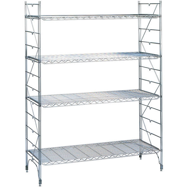 エレクター スタンダードエレクターシェルフ4段 S1520・S1830（直送品