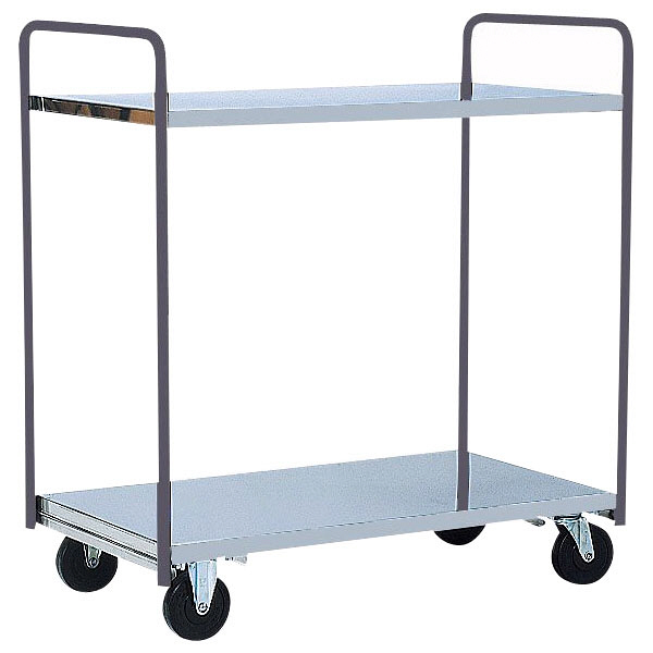 ステンレスワゴン（2段） SK-10E 金沢車輌【車上渡し】 （直送品