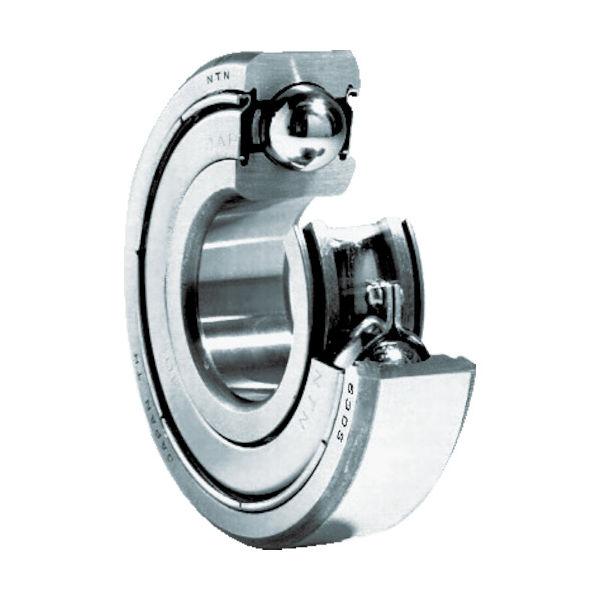 NTN B中形ボールベアリング(両側シールド)内径90mm外径140mm幅24mm