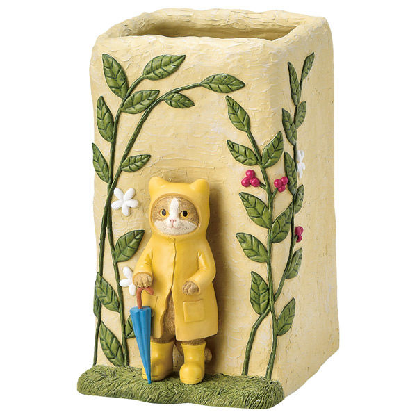 セトクラフト SR-0873 傘立て(RAINY CAT) 1台（直送品） - アスクル