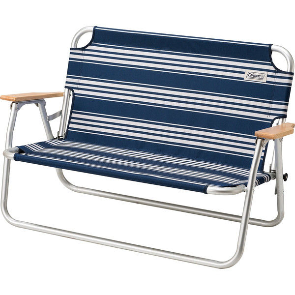 ヤマコウ PEAK フォールディングベンチ 青 Coleman(コールマン