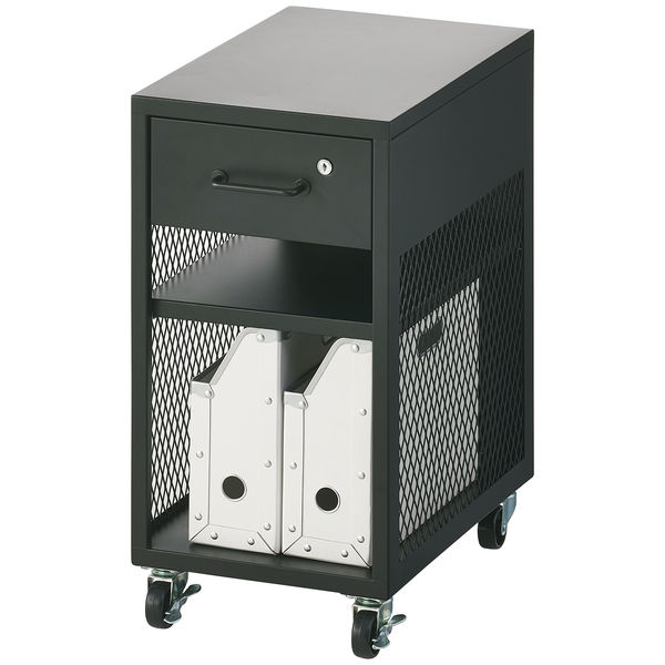 ジャーナルスタンダードファニチャー メッシュワゴン 幅300×奥行450×高