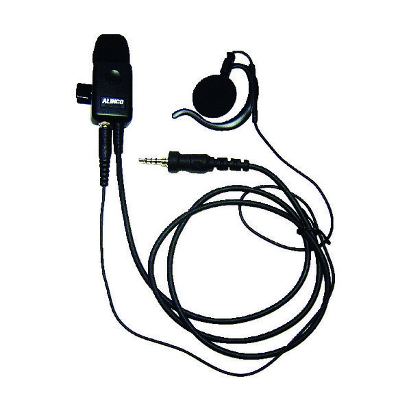 アルインコ 業務用イヤホンマイク(耳掛けイヤホンタイプ 1ピン) EME48A