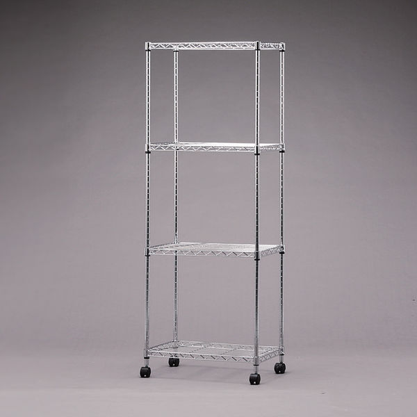 アイリスオーヤマ メタルラック (R) ミニ 4段 幅55×奥行35cm スチール