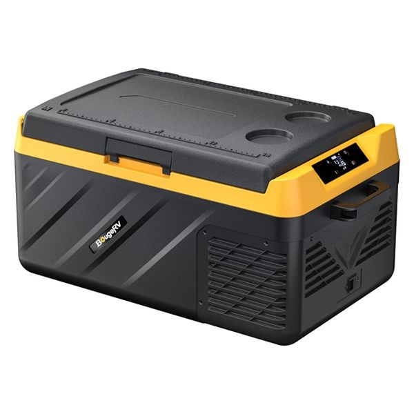 BougeRV ポータブル冷蔵庫 20L ブラック CR02018 1台（直送品） - アスクル