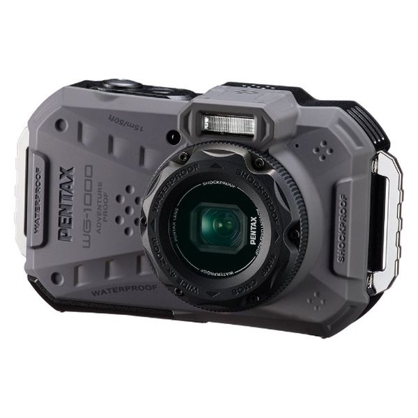 PENTAX 防水防塵 工事用 デジタルカメラ WG-1000 グレー 1台 - アスクル