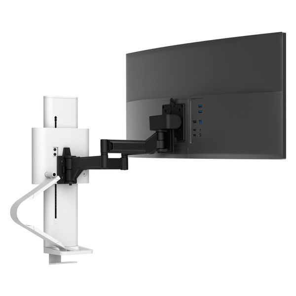 ERGOTRON エルゴトロン モニターアーム ホワイト 38インチ（2.9~9.8kg