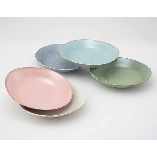 西海陶器 彩々 楕円皿揃 20585 1セット（直送品） - アスクル
