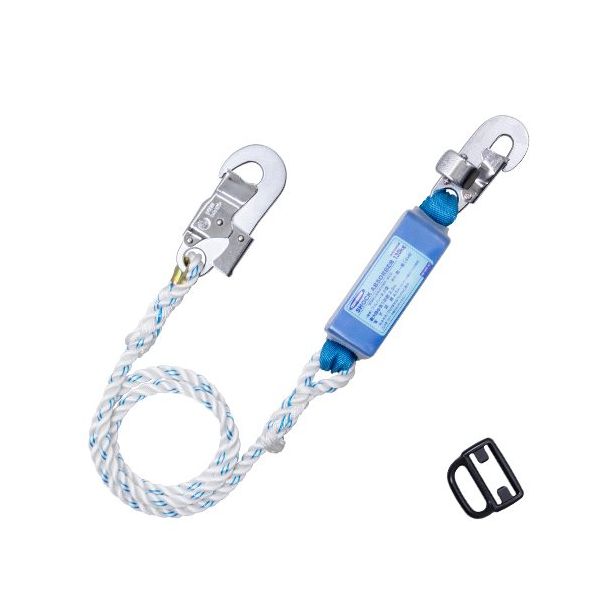 藤井電工 フルハーネス用ランヤード(小口径) 130kg対応 THL-11-130KG