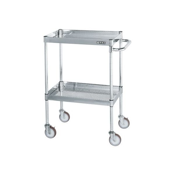 サカエ ステンレスCSパールワゴン(H880mm・パンチング仕様) CSP3