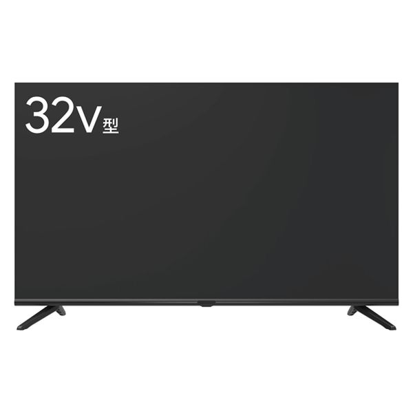 グリーンハウス Google TV搭載 32V型チューナーレステレビ GH-GTVM32B