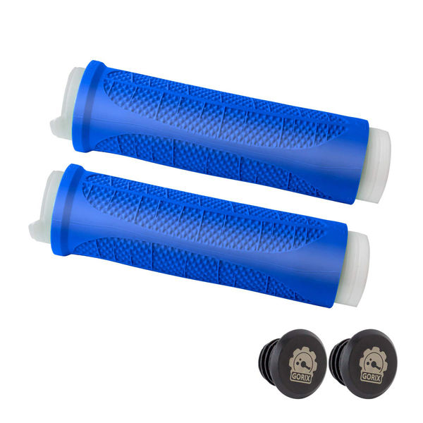 GORIX GX-DP91 ごっつクイック採用グリップ ブルー 43144 1セット(2個