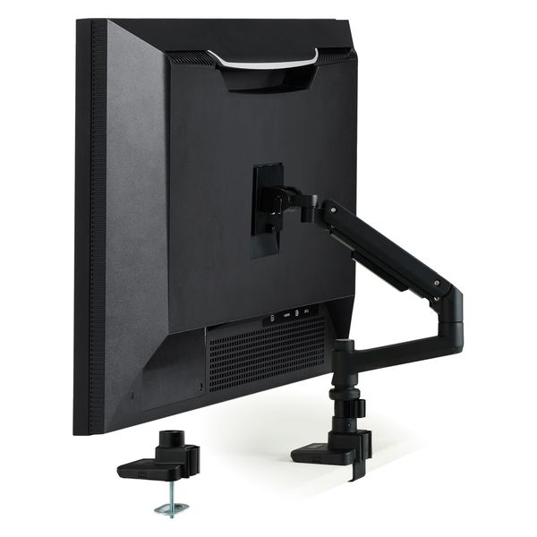 モニターアーム ロング シングル 支柱付 高耐荷重 ガススプリング式 5