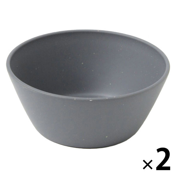 スプラッシュ柄ボウル グレー 1セット（2個） LAKOLE/ラコレ - アスクル