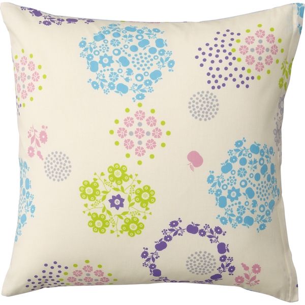 西川 クッションカバー ME27 クッション カバーリング サックス 2187