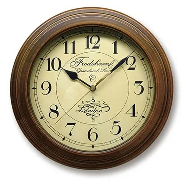 さんてる レトロアンティーク 掛け時計 直径285mm QL711 1個（直送品