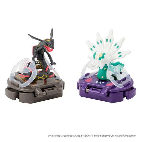 タカラトミー ポケットモンスター モンコレ バトルゼ 黒いレックウザVS