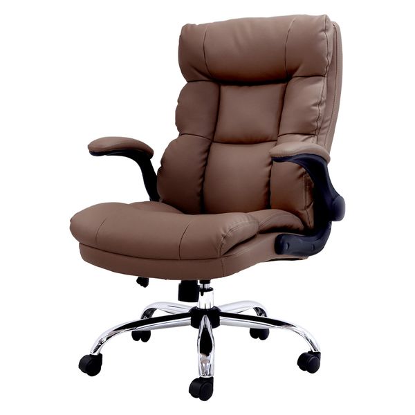 ネットフォース ダイン エグゼクティブチェア PUレザー 肘付 オフィス