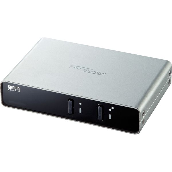 サンワサプライ パソコン自動切替器(2:1) SW-KVM2LUN2 1個 - アスクル