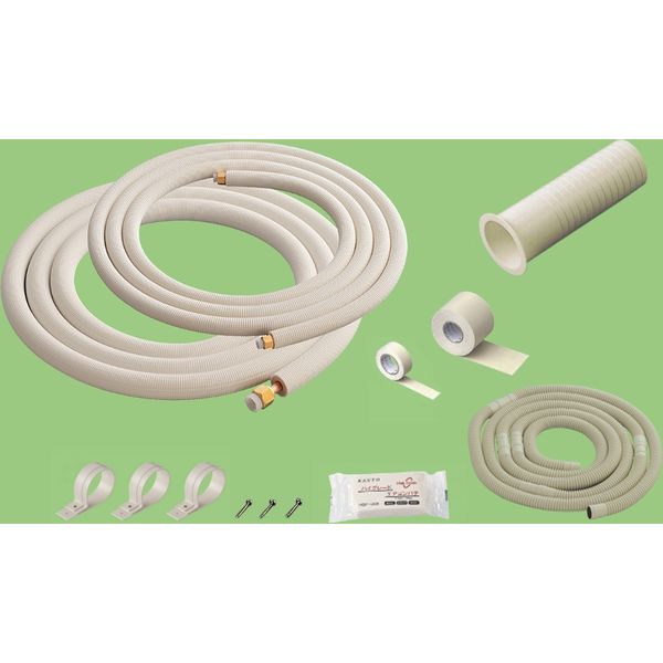 関東器材工業 2分4分配管セットシングルタイプ4M 4H24FSPHC 1個