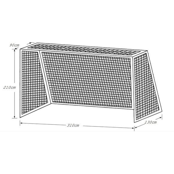 ゼット フットサル・ハンドボールゴールネット ZN1842 1個（直送品