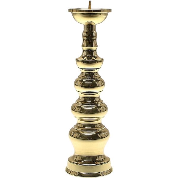 角利産業 仏具 燭台 地火灯 No.89 6.0寸 磨きタイプ 48400040 1個