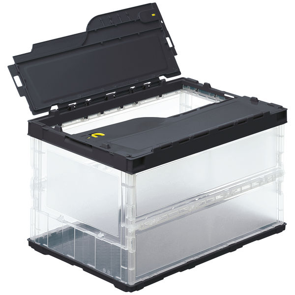 折りたたみコンテナ】 アスクル 「現場のチカラ」 ペタンコCー50B 50L