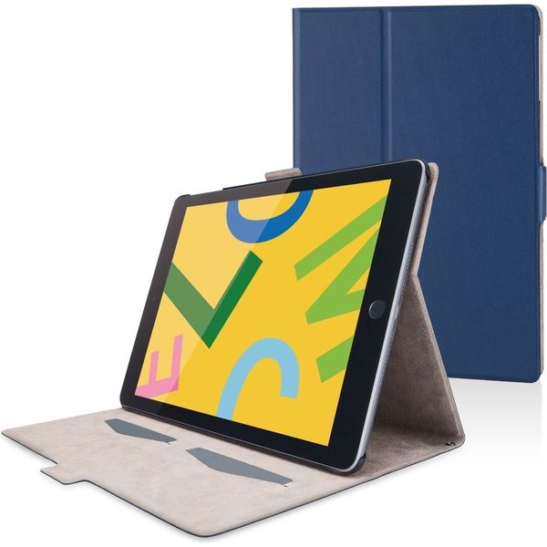 iPad 第9世代 (2021) 10.2インチ ケース ソフトレザー フリーアングル