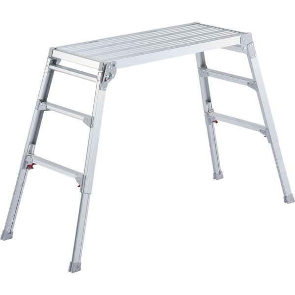 長谷川工業 脚部伸縮足場台 幅広タイプ DRSW-1000c（直送品） - アスクル