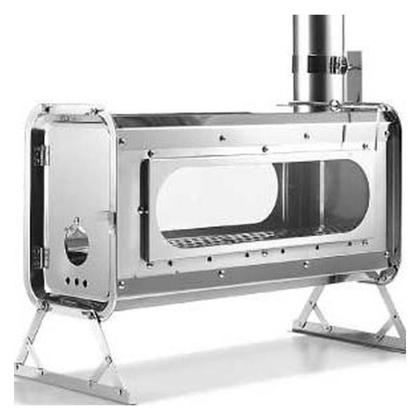 ホリデーロード アウトドア用薪ストーブ Fb.ストーブ・NEO(両面ガラス