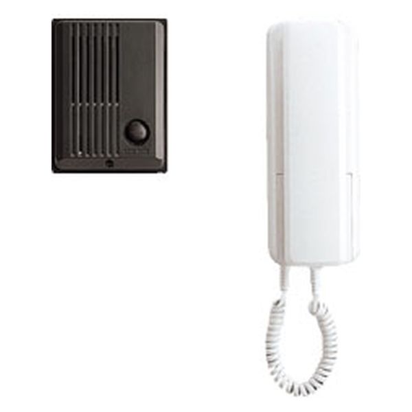 アイホン 乾電池式ドアホン デミトーク(セット) TCS-MH 1セット（直送