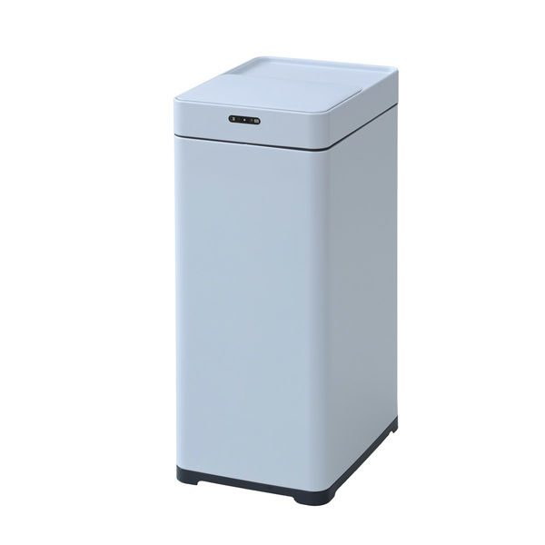 YAMAZEN ゴミ箱 センサー式 スライド開閉 乾電池式 42L (45L袋対応