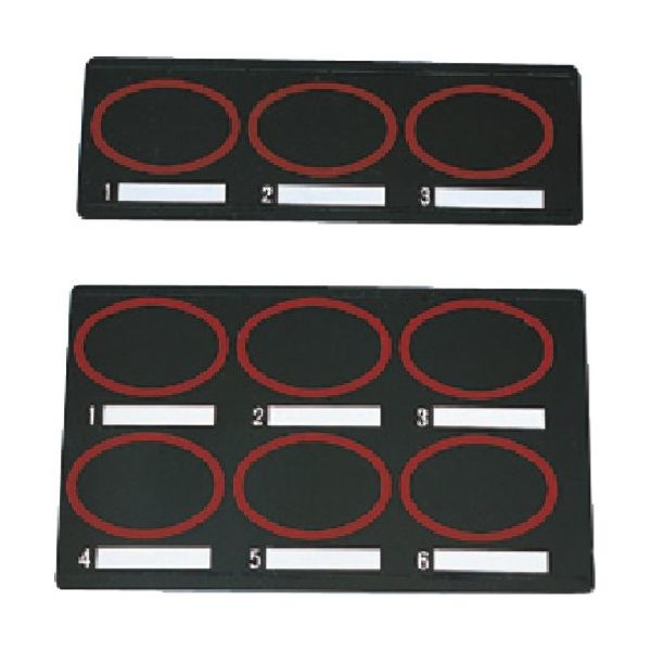 東京硝子器械 TGK ラテックス凝集判定プレート6穴100枚入 439-28-54-16