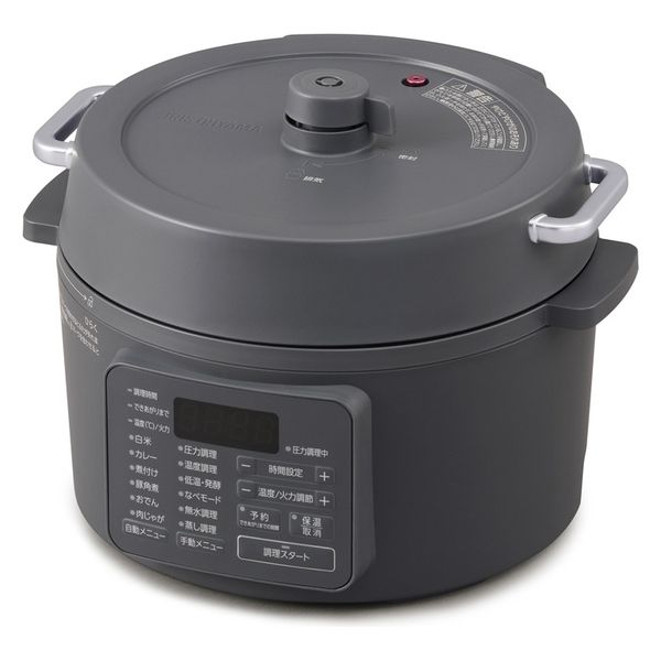 アイリスオーヤマ 電気圧力鍋 3.0L PC-MB3-H 1台（直送品） - アスクル